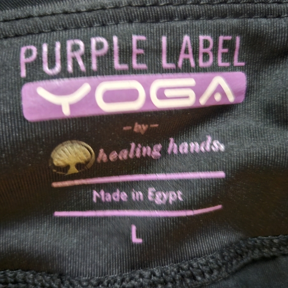 Healing Hands Purple Label Yoga Scrubs Size L - Picture 3 of 6